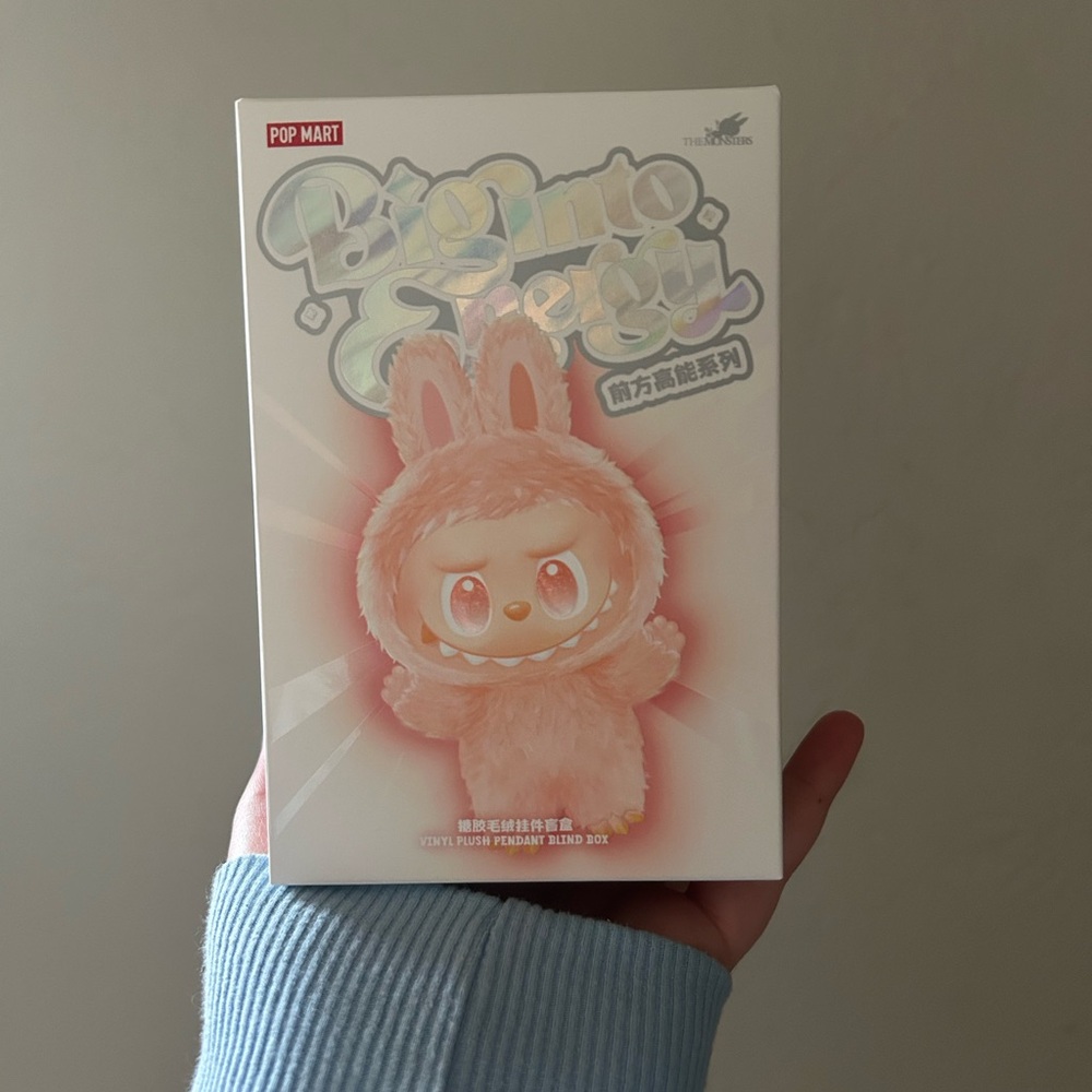 Pop Mart The Monsters Big Into Energy Labubu - Happiness